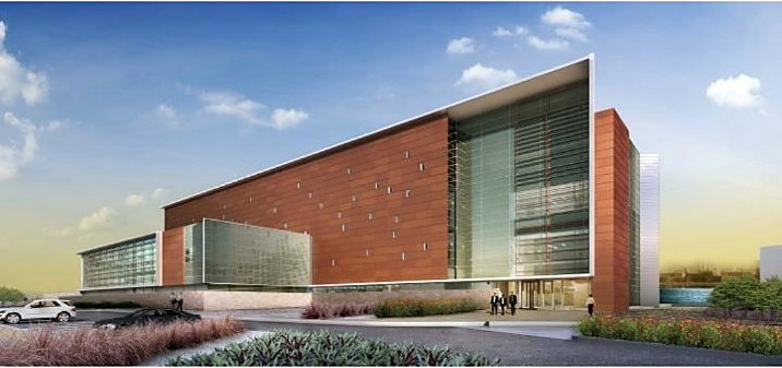 Architectural rendering of Aramco Research Center at KAUST