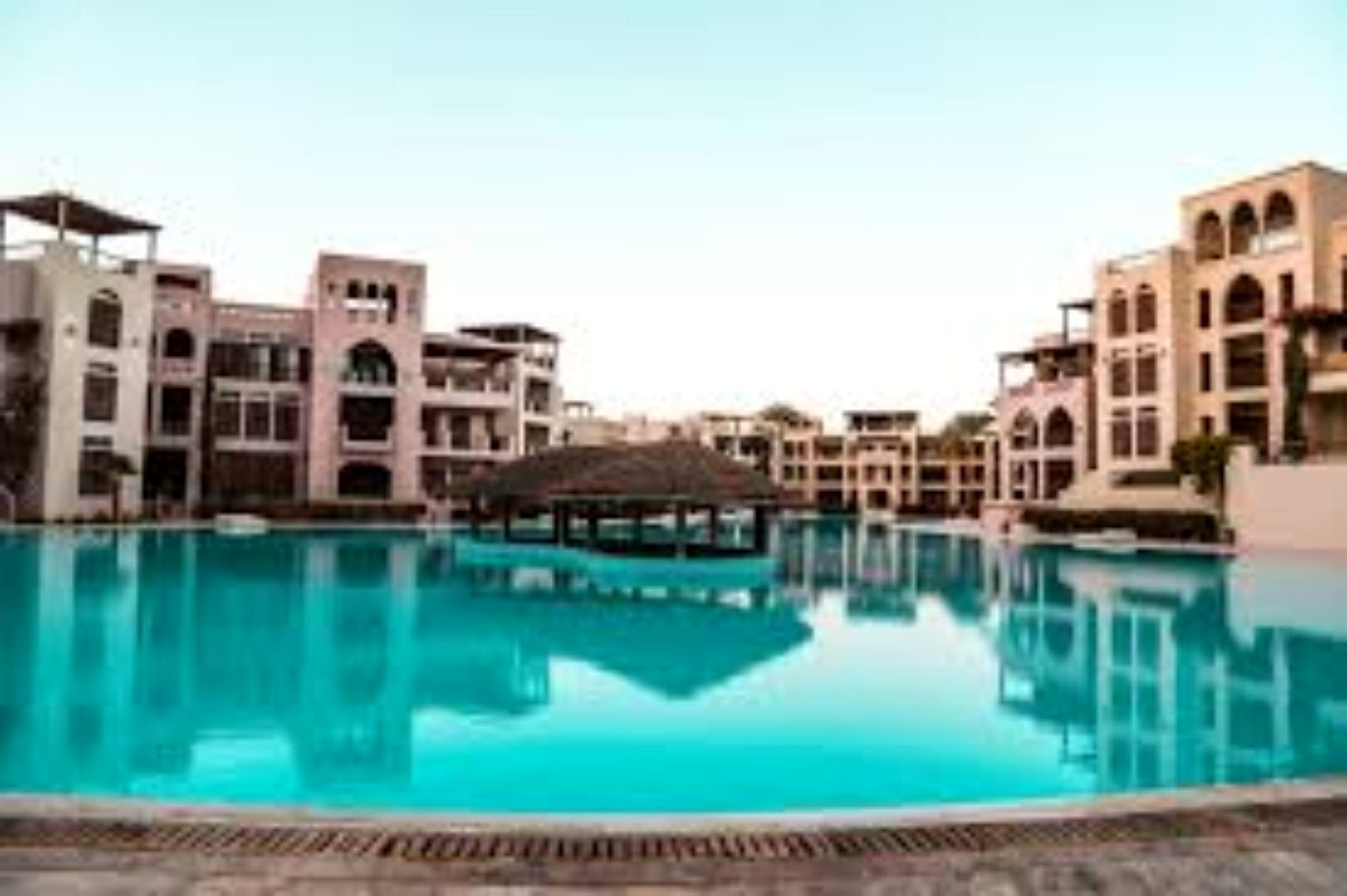 Another pool and residential view at Tala Bay